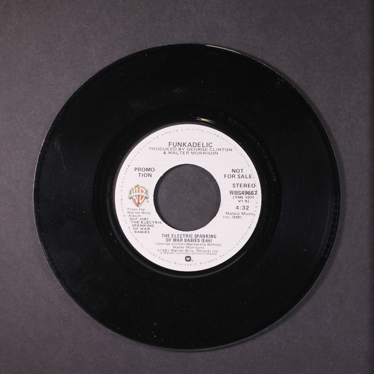 the electric spanking of war babies / instrumental by FUNKADELIC
