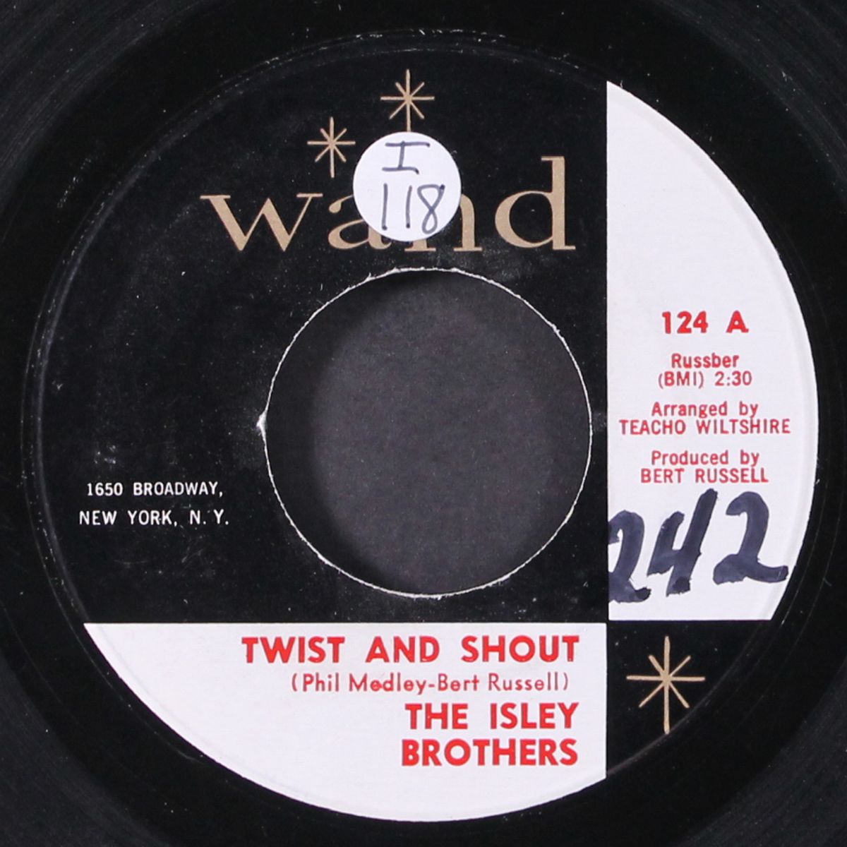 twist and shout / spanish twist by ISLEY BROTHERS