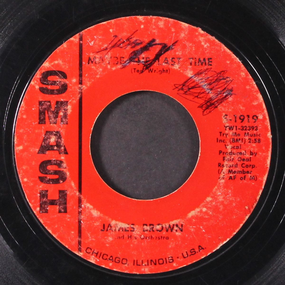 out of sight / maybe the last time by JAMES BROWN