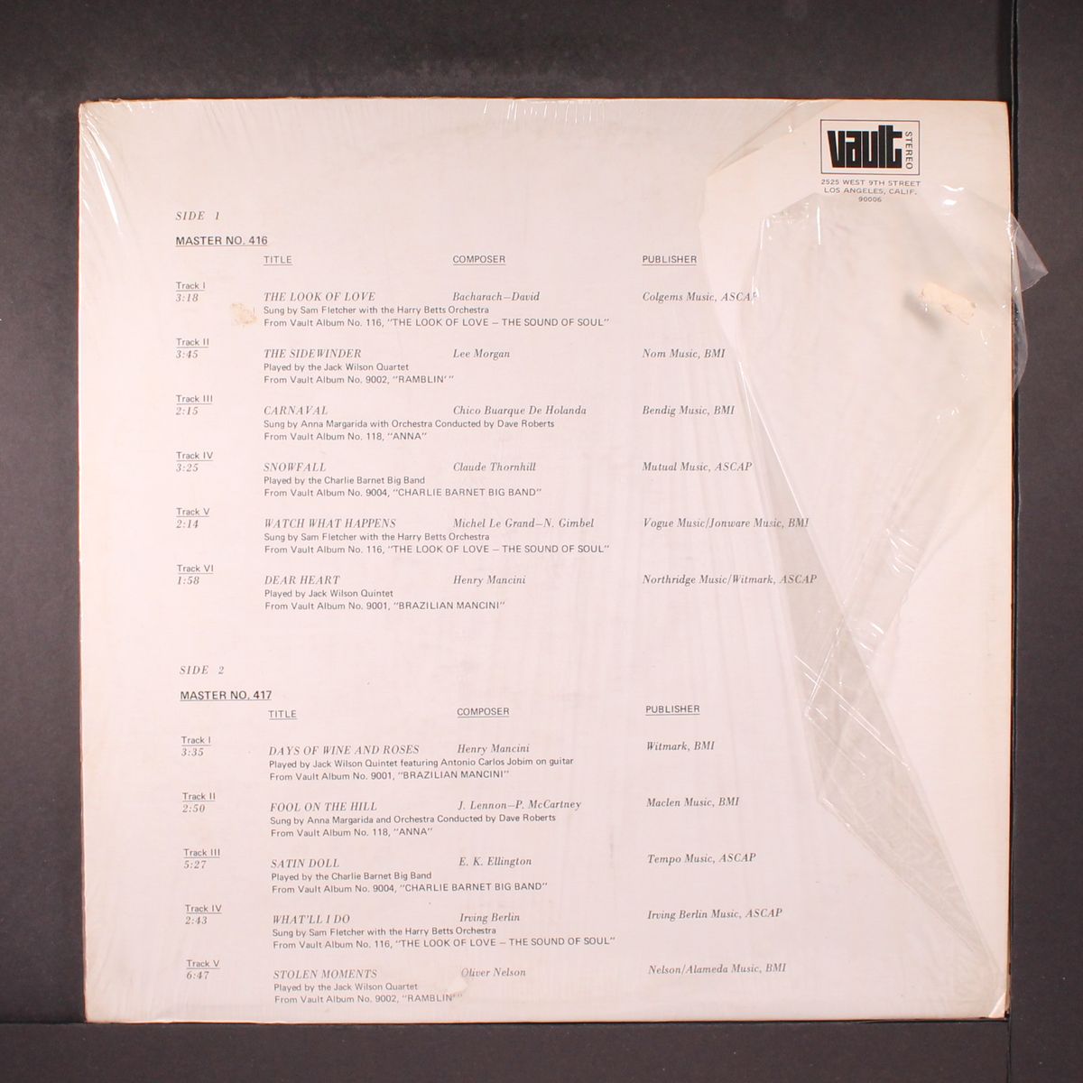 special vault stereo lp by VARIOUS
