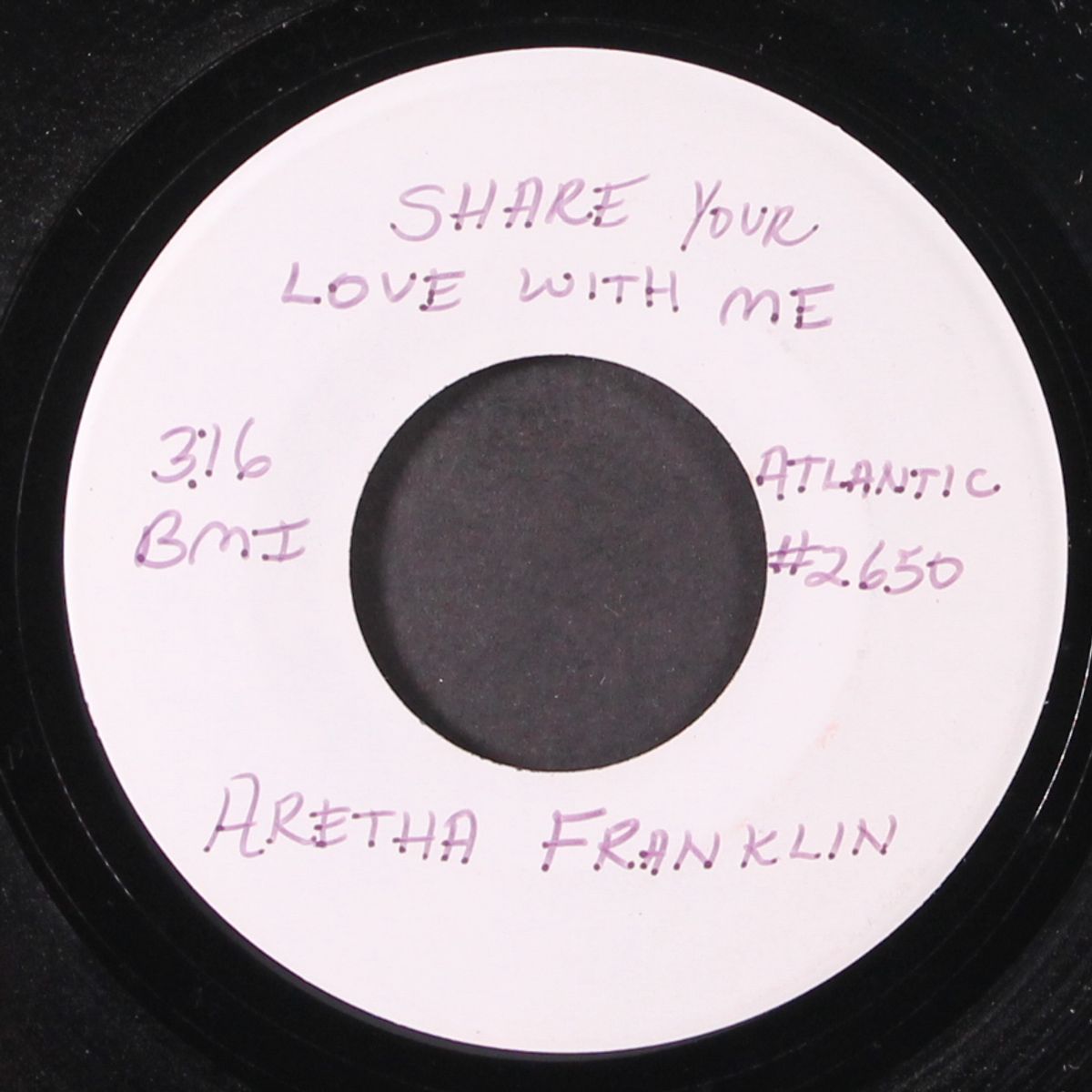 share your love with me by ARETHA FRANKLIN