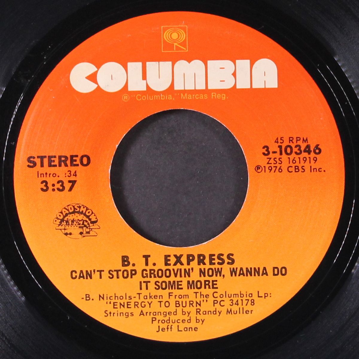 can't stop movin' now, wanna do it some more / herbs by B.T. EXPRESS