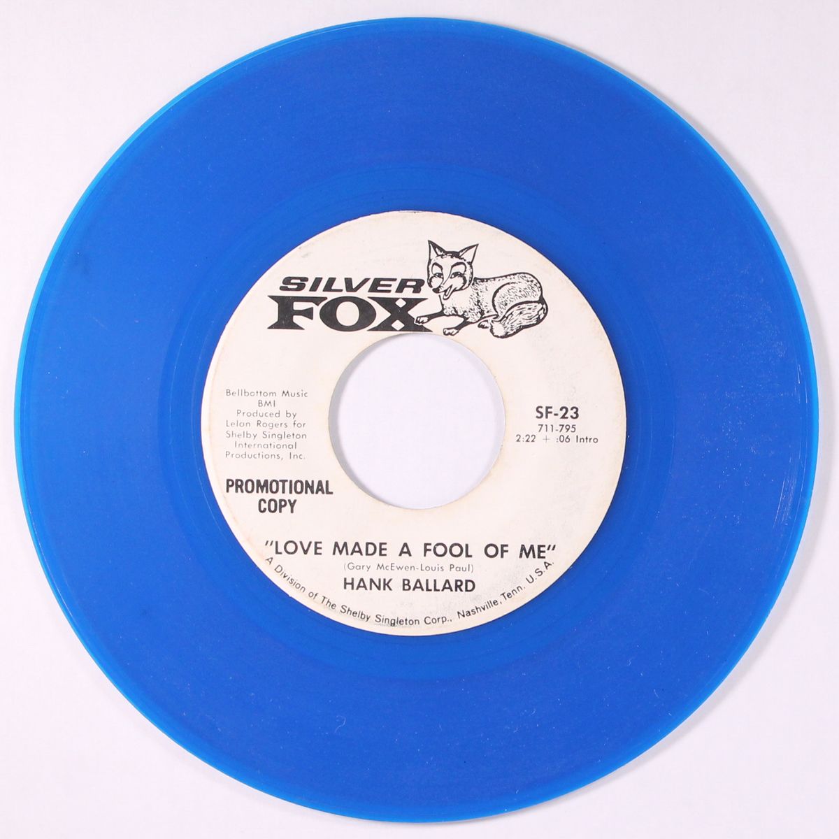 love made a fool of me by HANK BALLARD