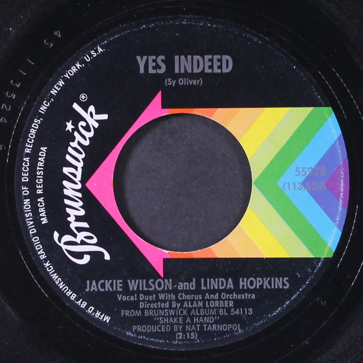 yes indeed / when the saints go marching in by JACKIE WILSON & LINDA HOPKINS