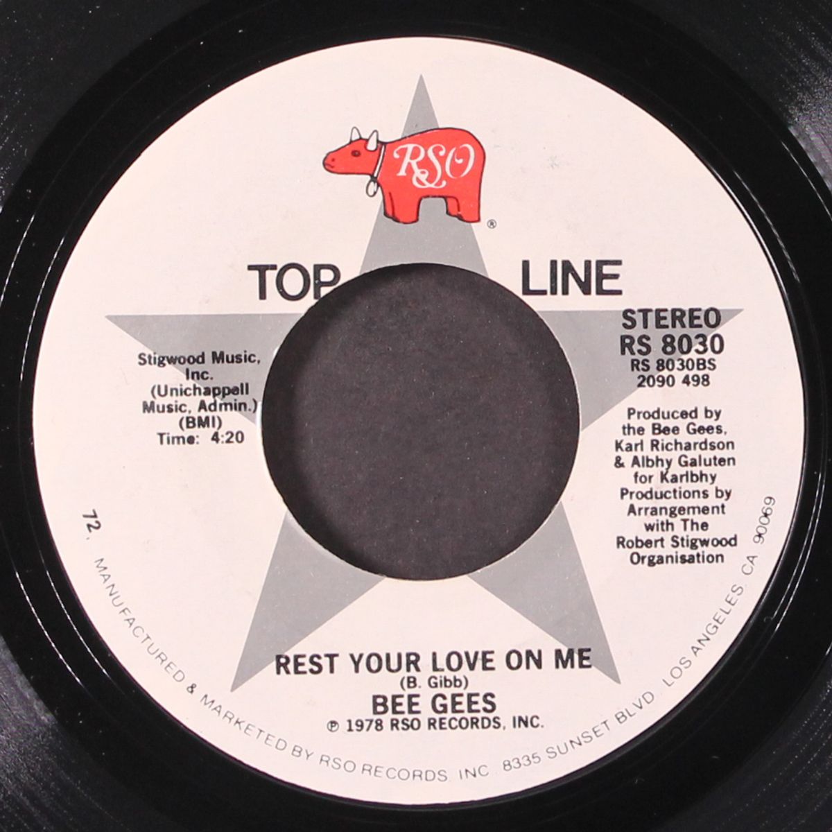 rest your love on me / too much heaven by BEE GEES