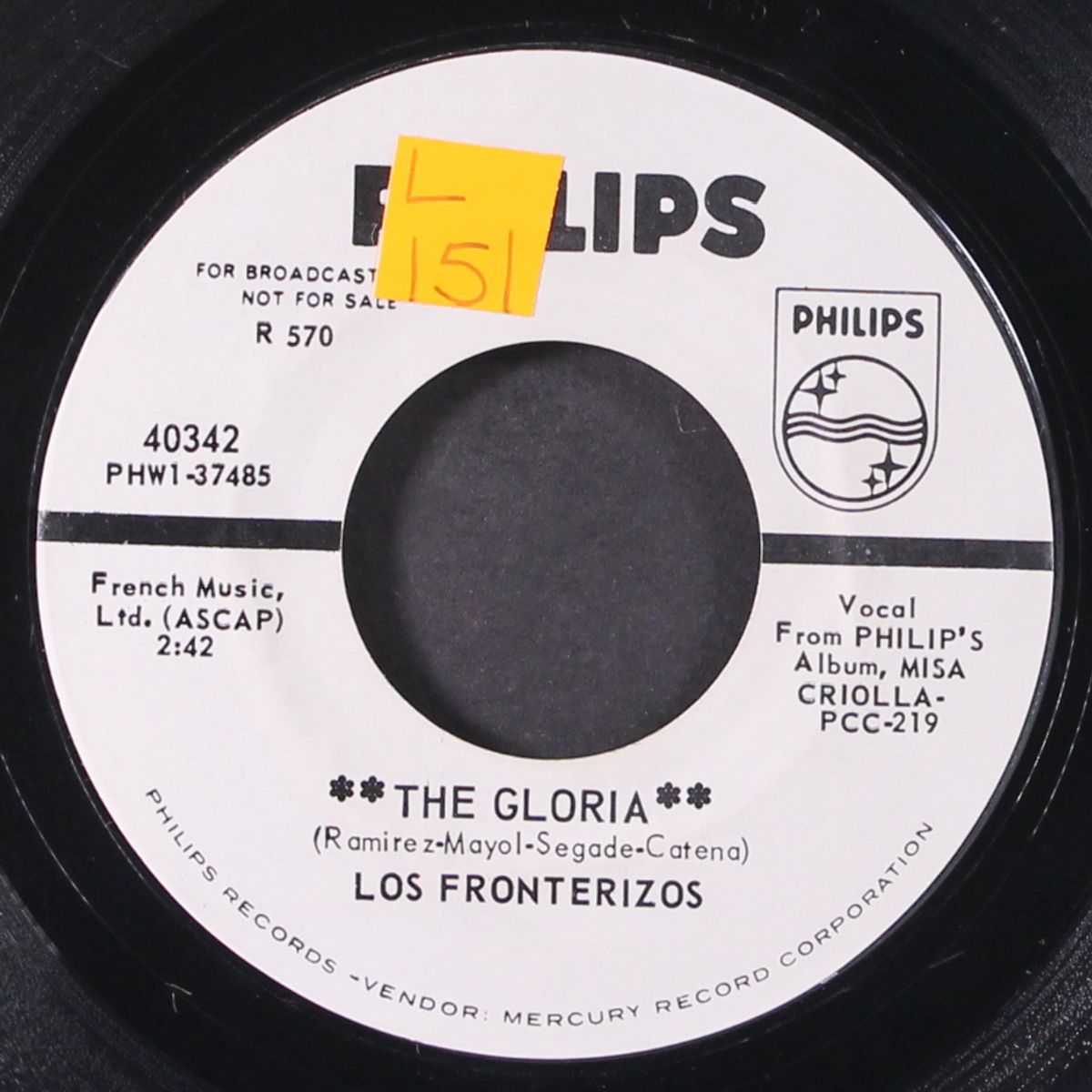 the gloria by LOS FRONTERIZOS