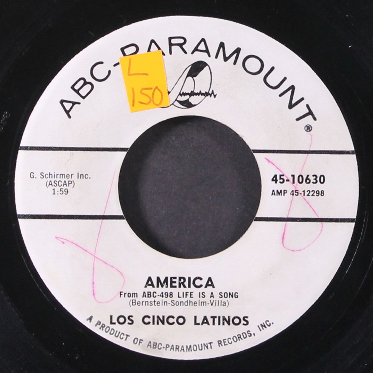 america / te mo y te amare by LOS CINCO LATINOS