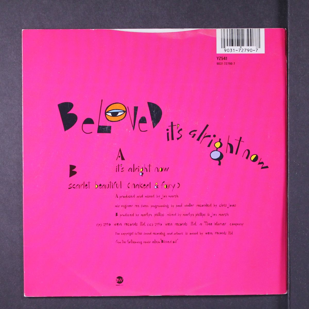 it's alright now by BELOVED