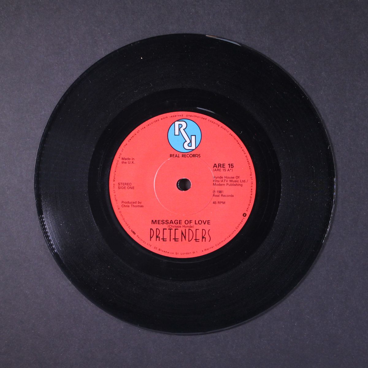 message of love by PRETENDERS