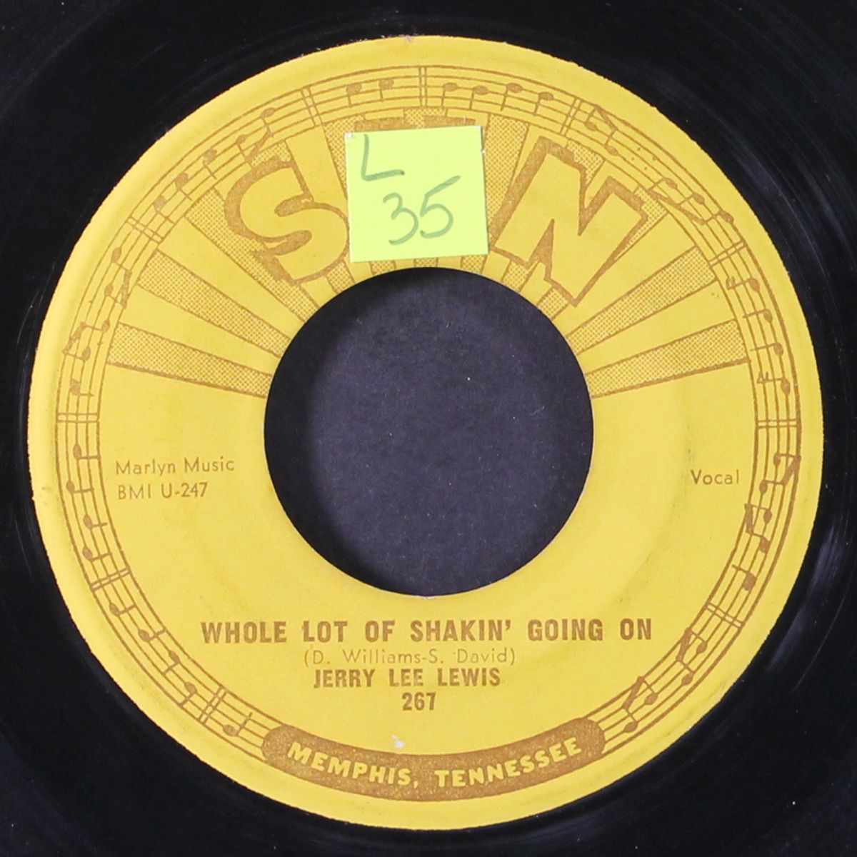 whole lot of shakin' going on / i'll be me by JERRY LEE LEWIS