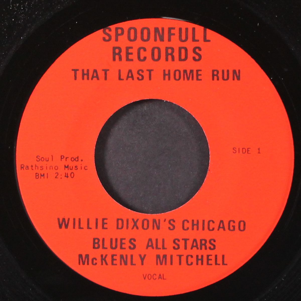 that last home run / all star boogie by WILLIE DIXON