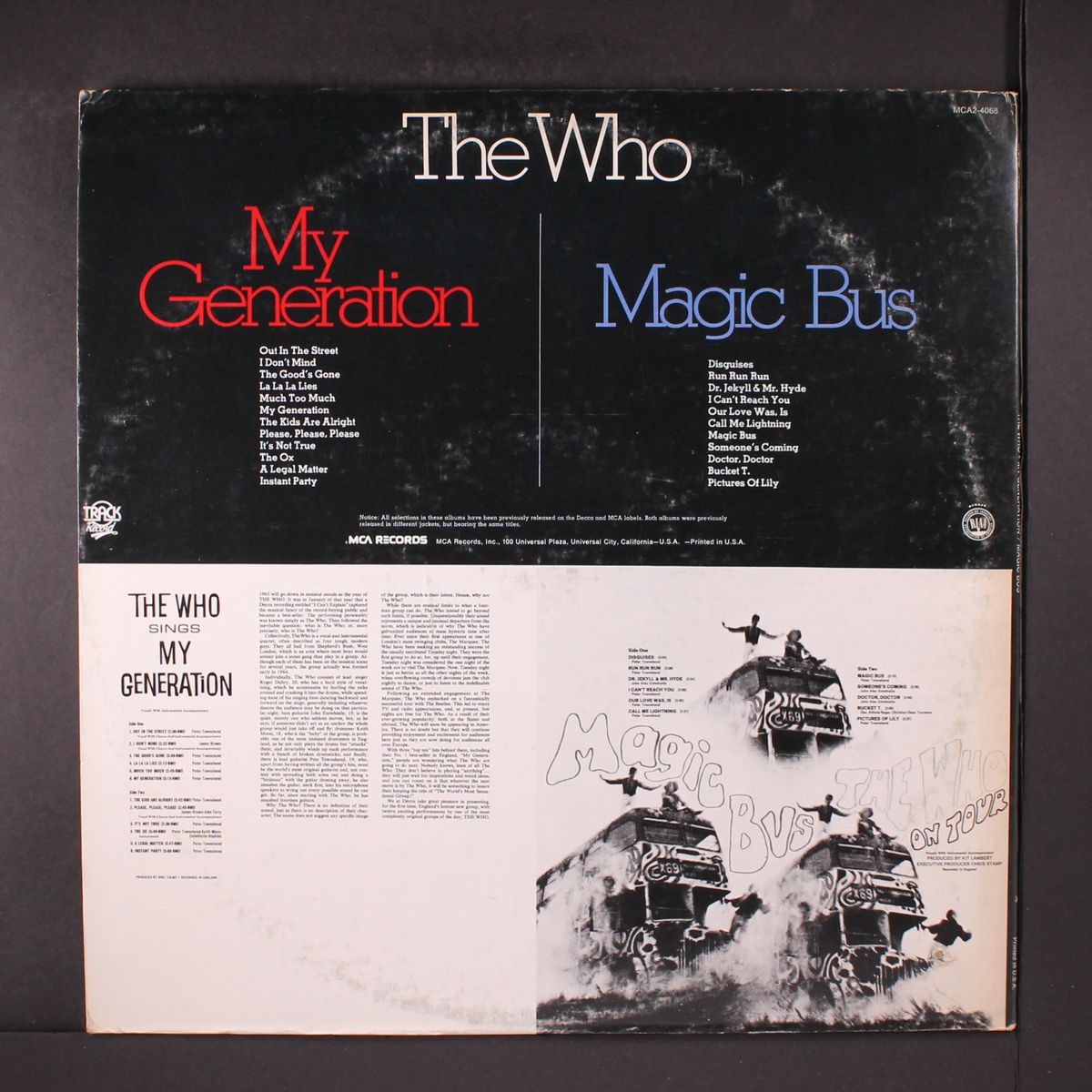 magic bus / my generation by WHO