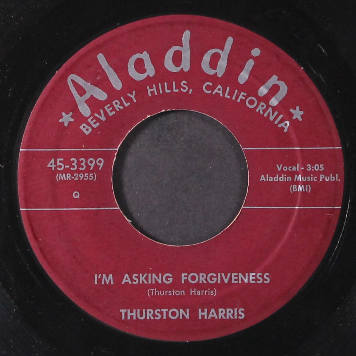 do what you did / i'm asking forgiveness by THURSTON HARRIS