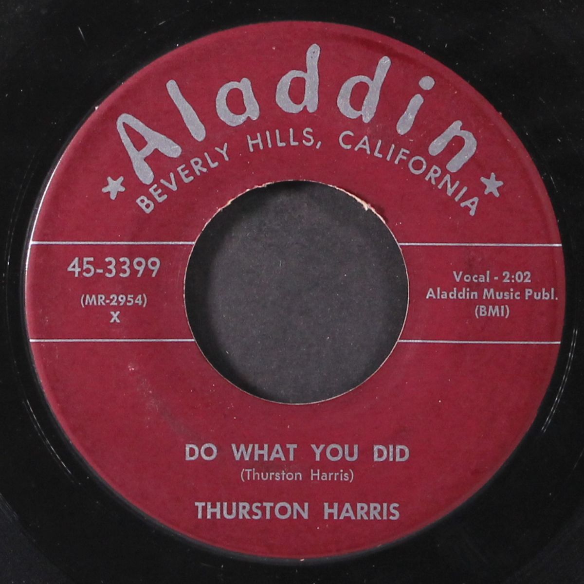 do what you did / i'm asking forgiveness by THURSTON HARRIS