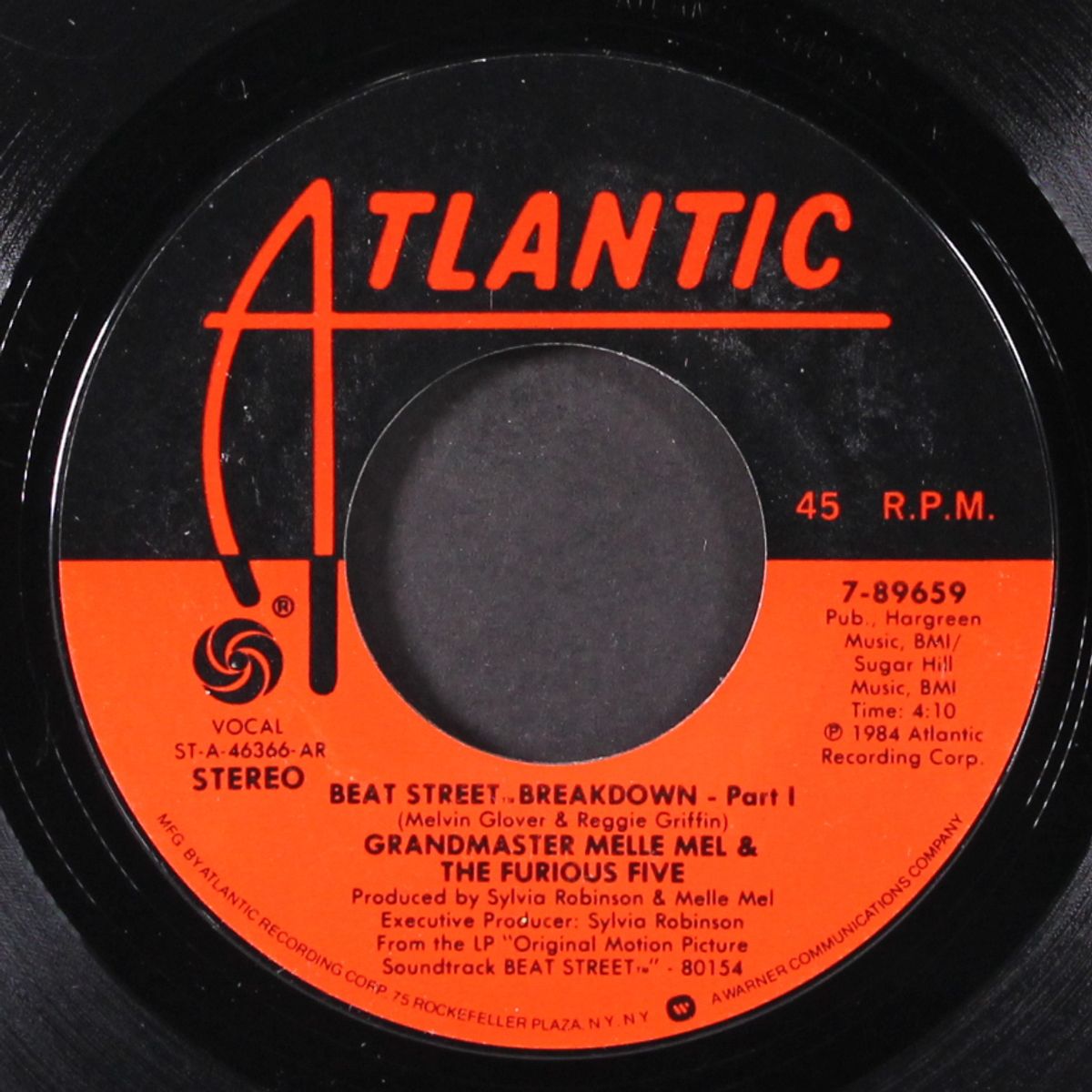 beat street breakdown / part 2 by GRANDMASTER MELLE MEL & FURIOUS FIVE