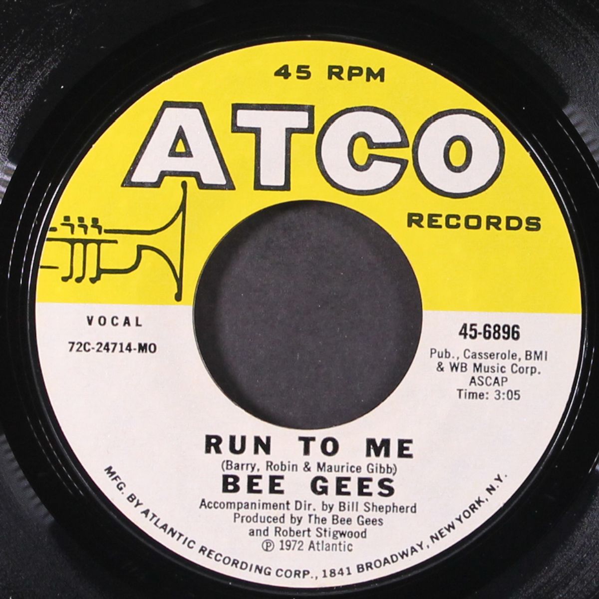 road to alaska / run to me by BEE GEES