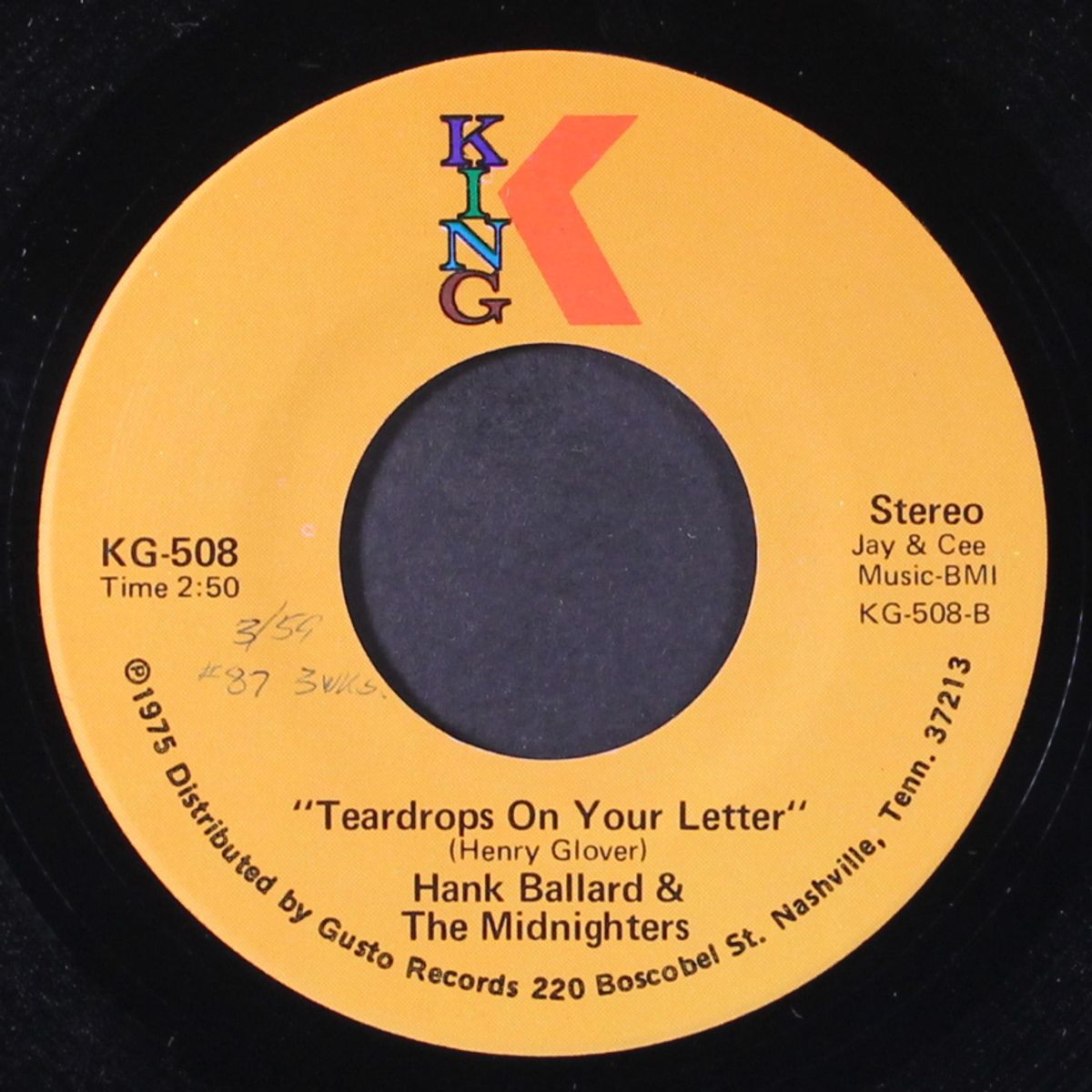 twist / teardrops on your letter by HANK BALLARD & MIDNIGHTERS