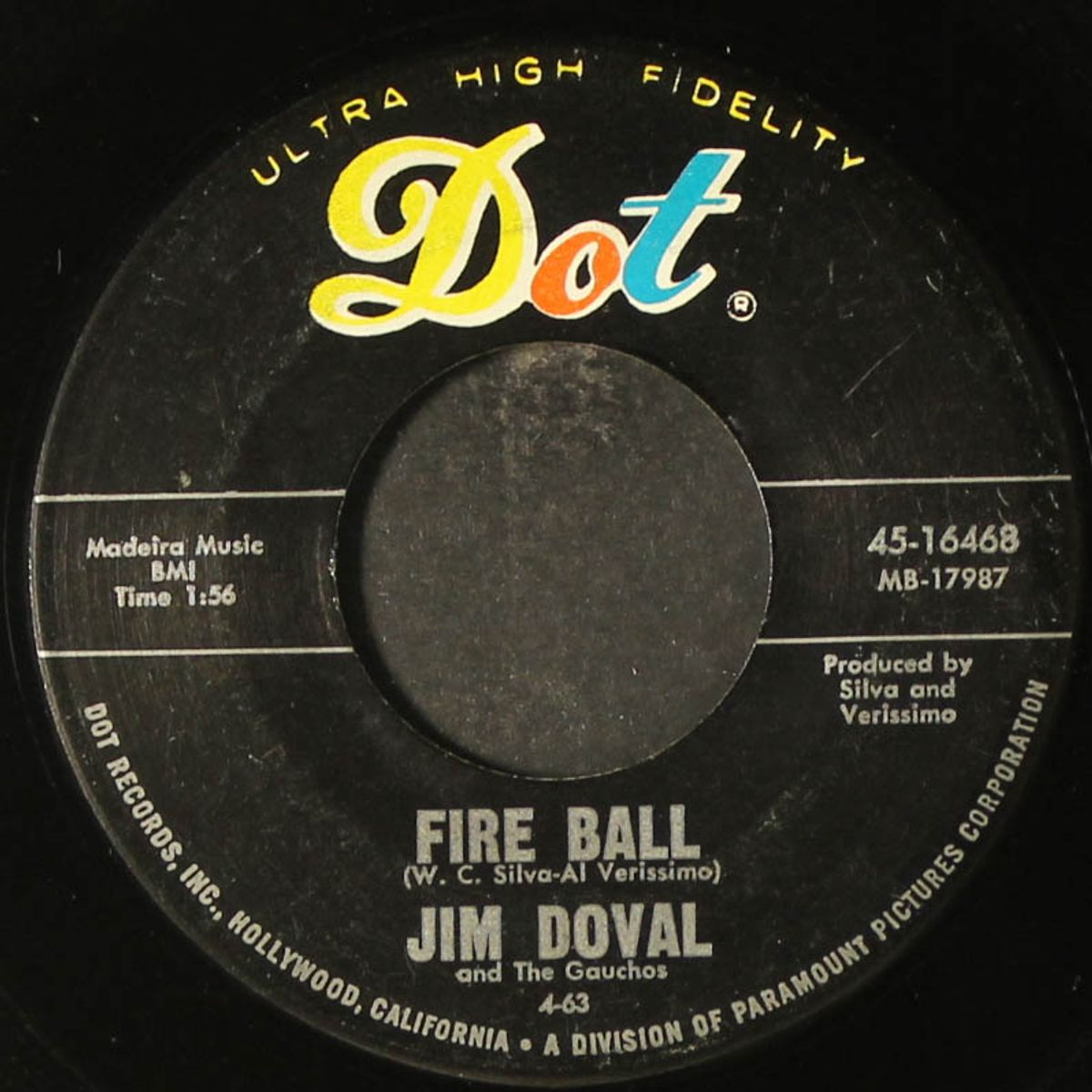 good and bad / fire ball by JIM DOVAL & GAUCHOS