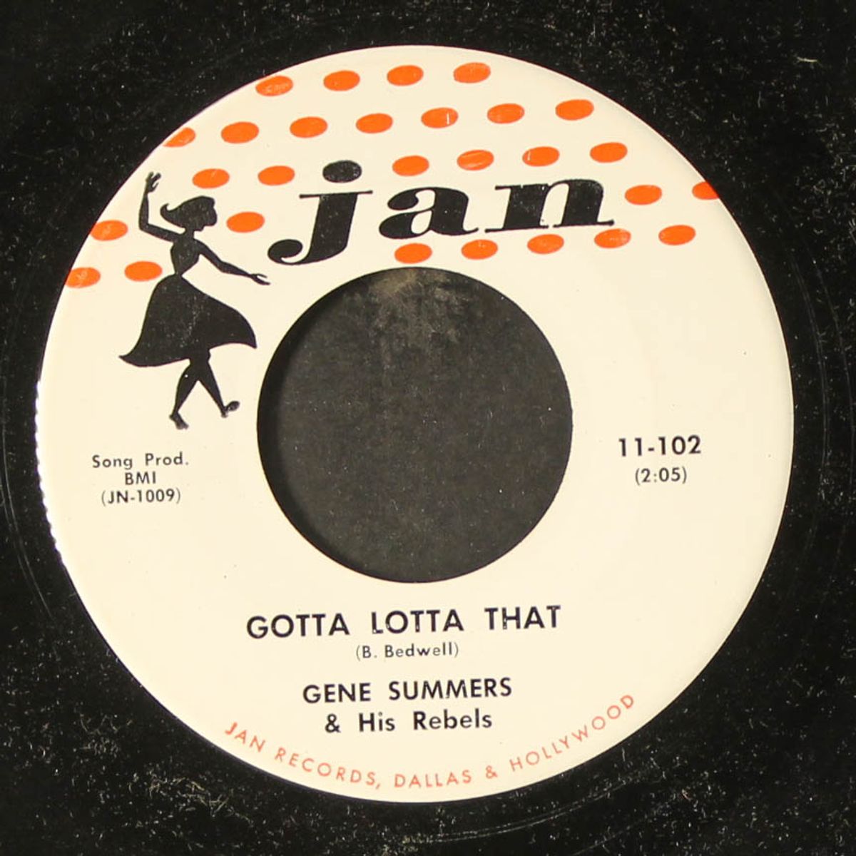 gotta lotta that / nervous by GENE SUMMERS