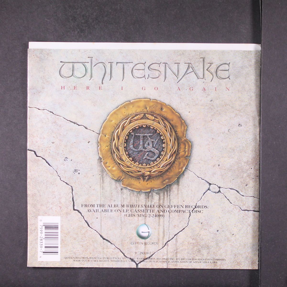 here i go again / children of the night by WHITESNAKE