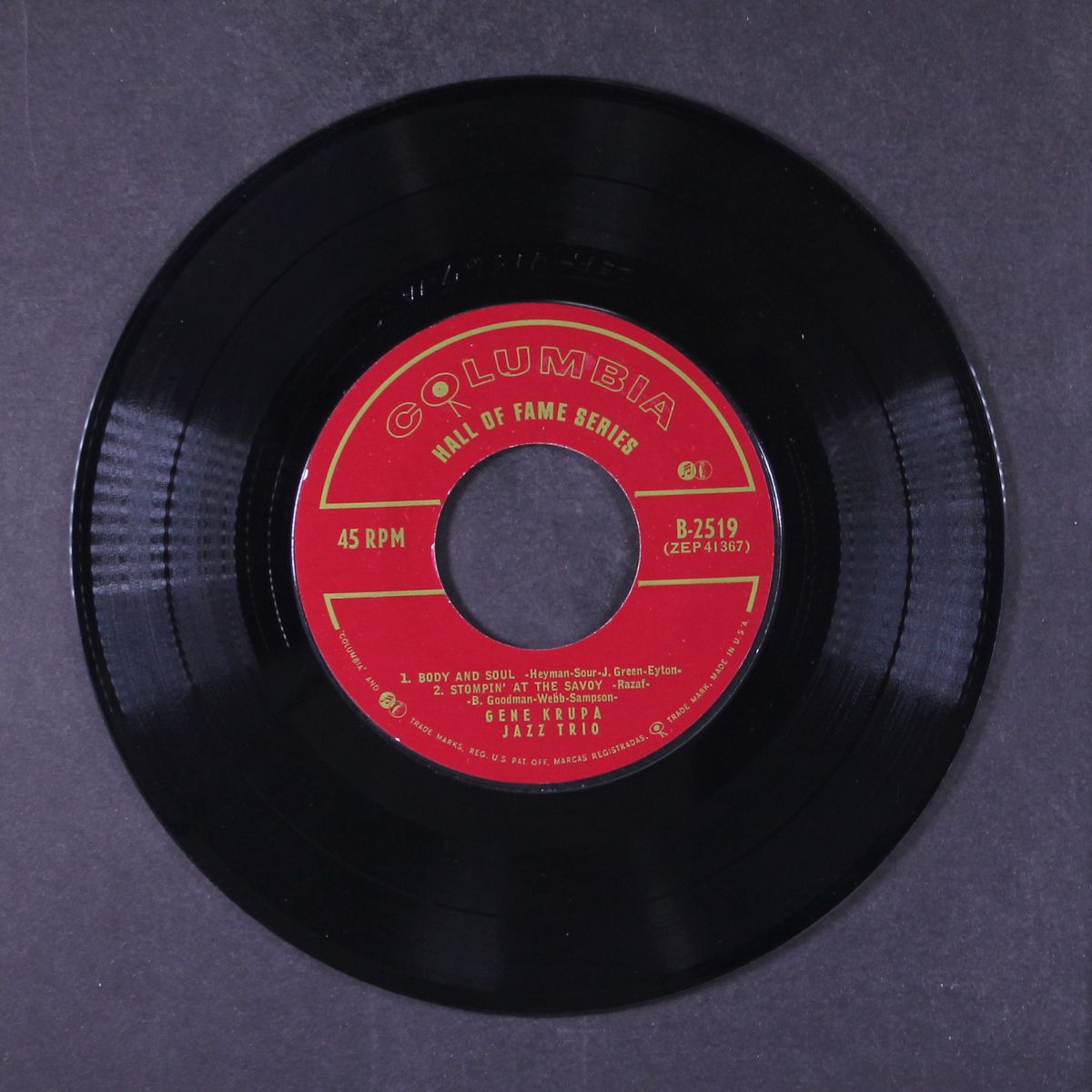 gene krupa jazz trio by GENE KRUPA
