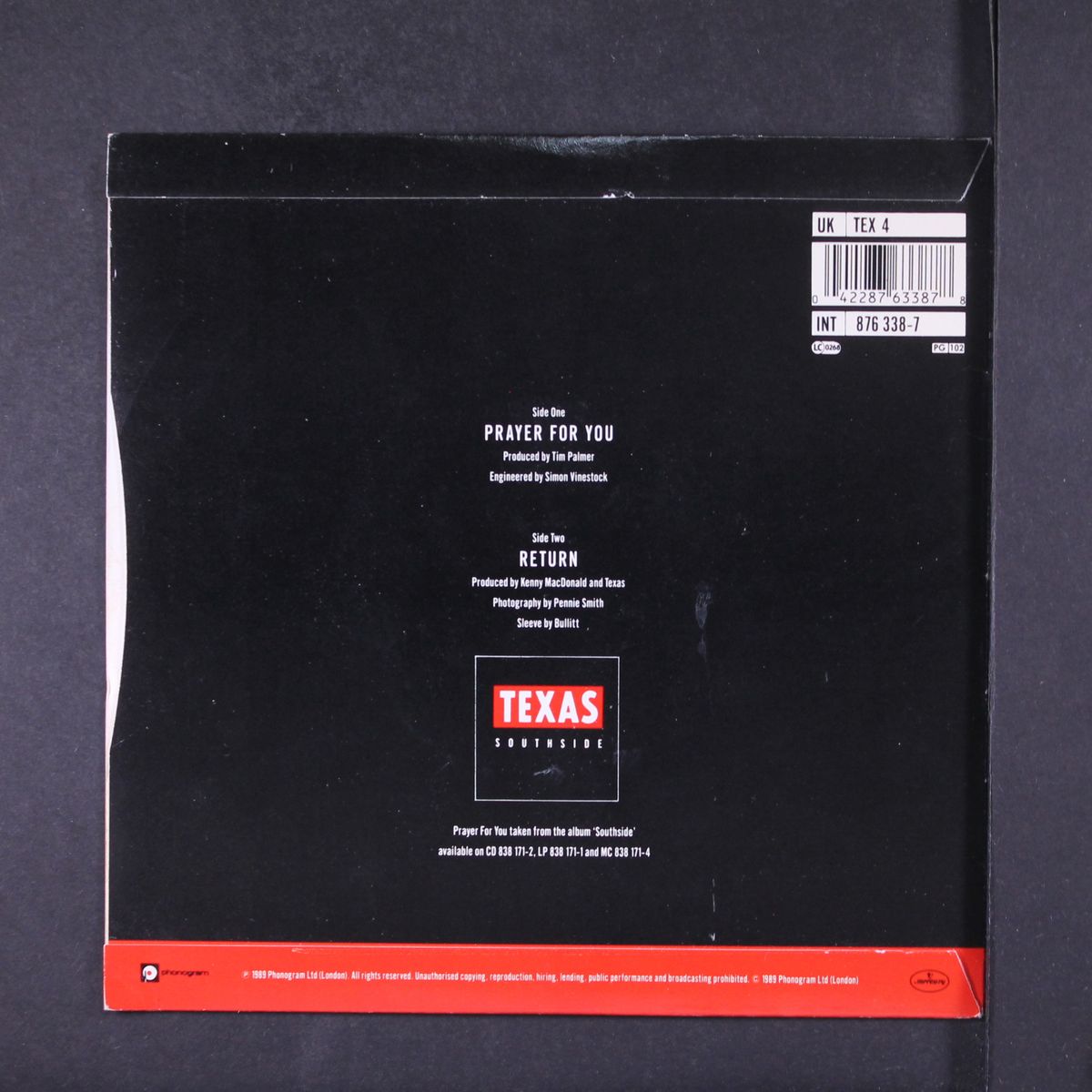 prayer for you / return by TEXAS