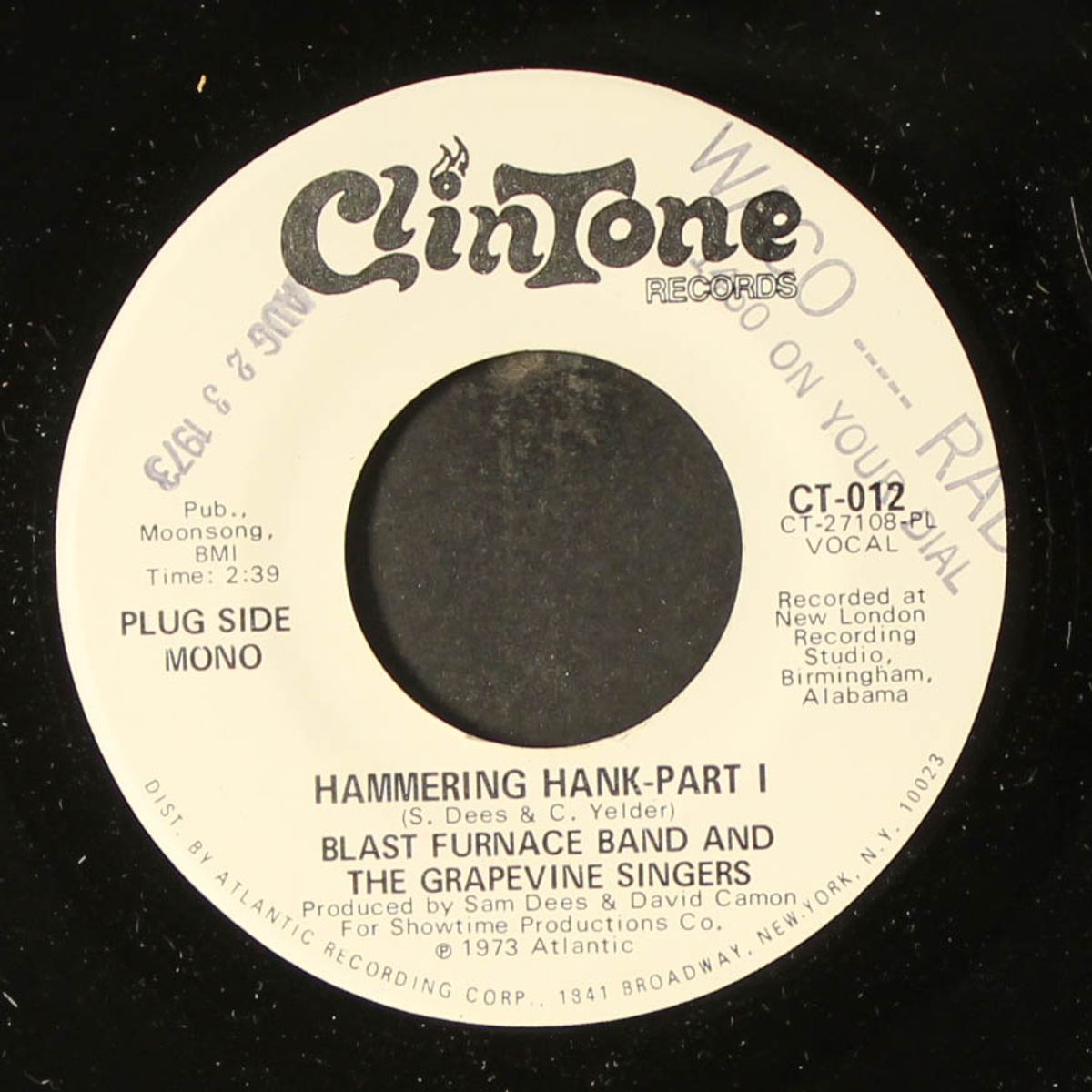 hammering hank / mono by BLAST FURNACE BAND & GRAPEVINE SINGERS