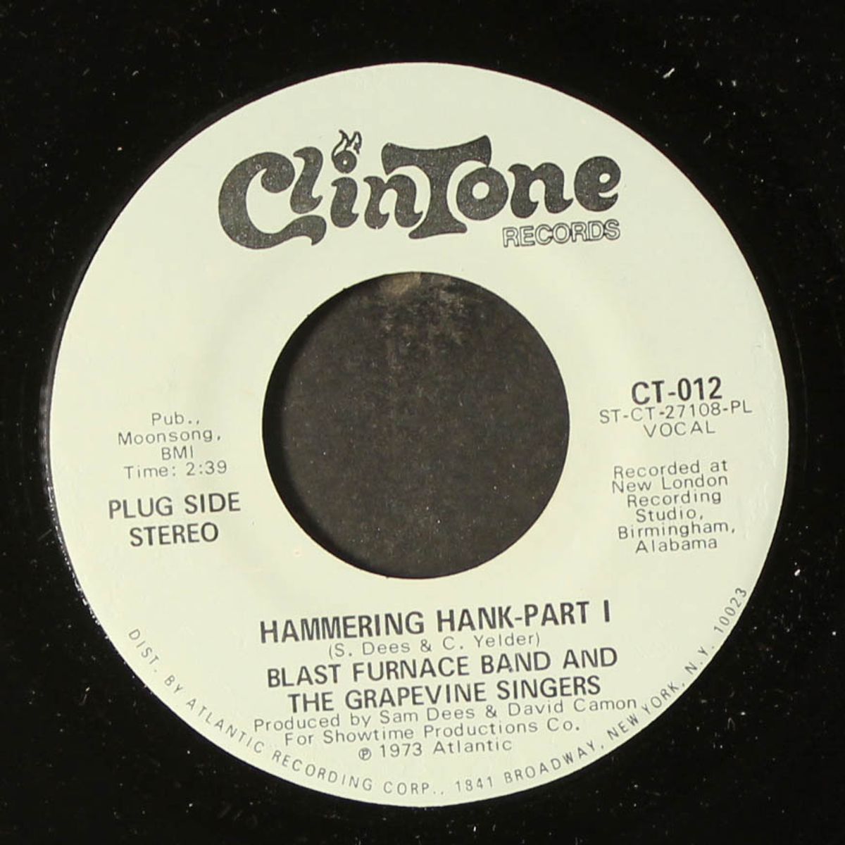 hammering hank / mono by BLAST FURNACE BAND & GRAPEVINE SINGERS