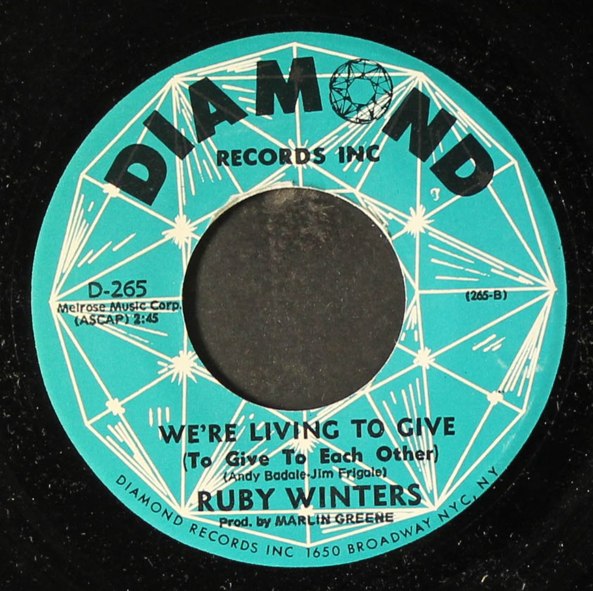 we're living to give / always david by RUBY WINTERS