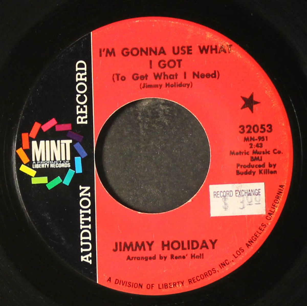 i'm gonna use what i got / i found a new love by JIMMY HOLIDAY