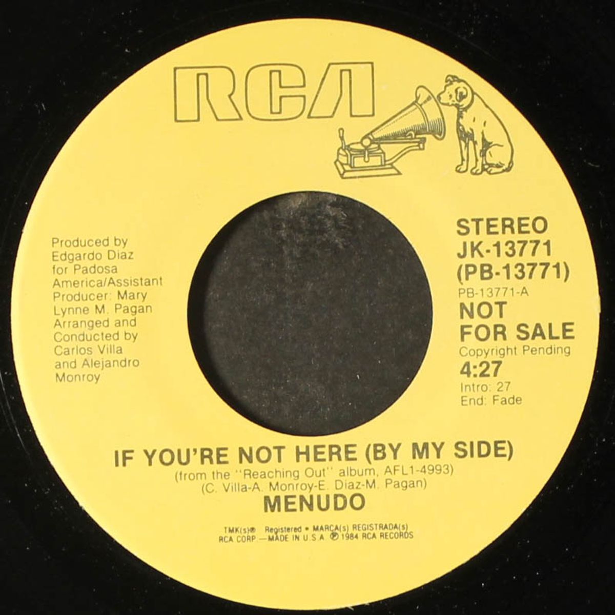 if you're not here by MENUDO