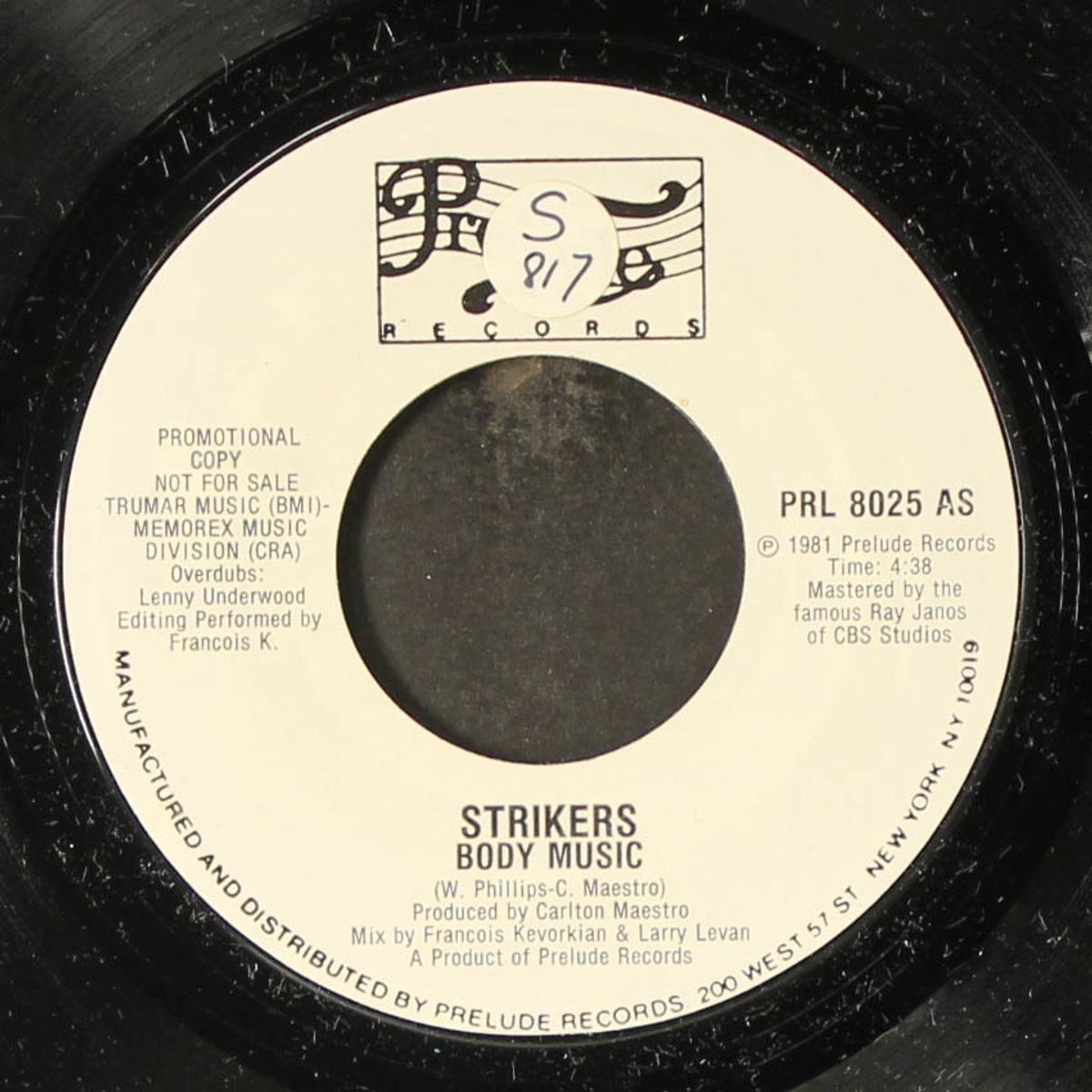 body music by STRIKERS