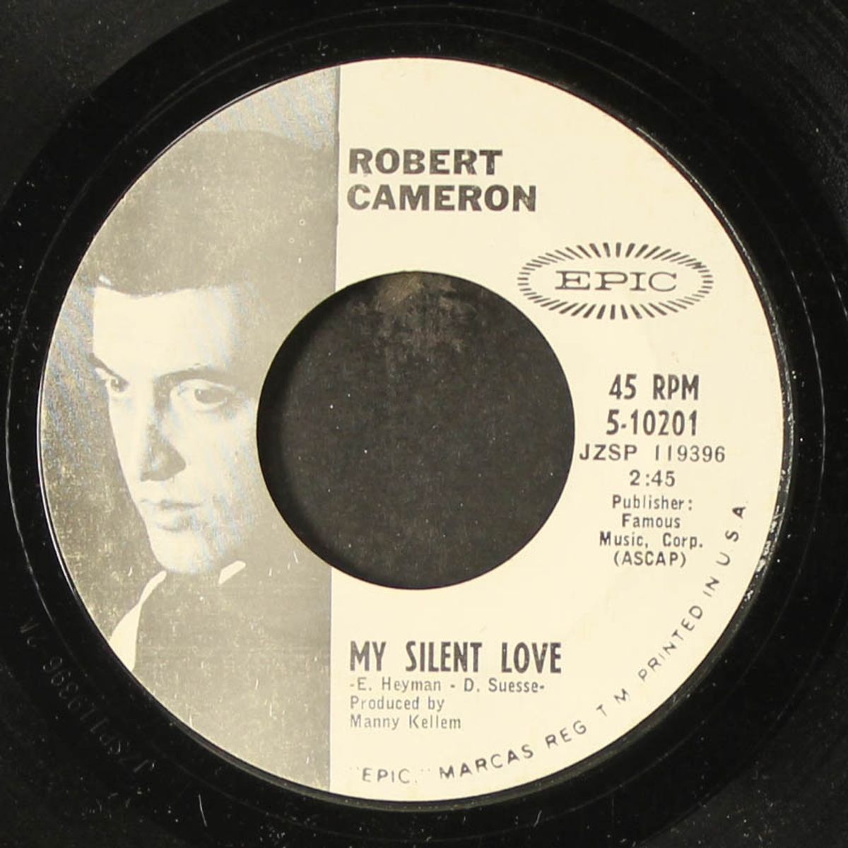 i'll get by / my silent love by ROBERT CAMERON