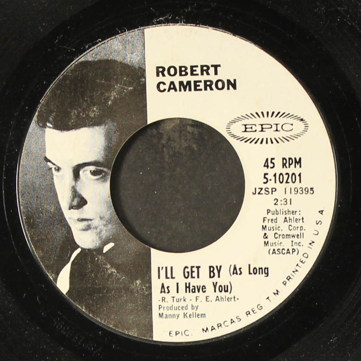 i'll get by / my silent love by ROBERT CAMERON