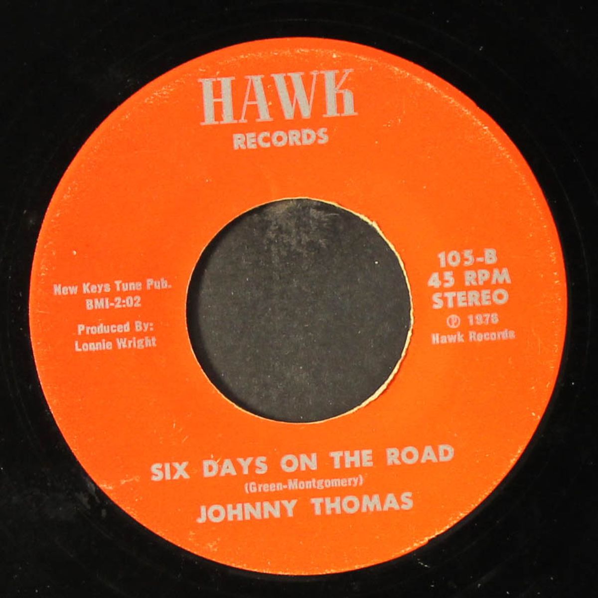loving you / six days on the road by JOHNNY THOMAS