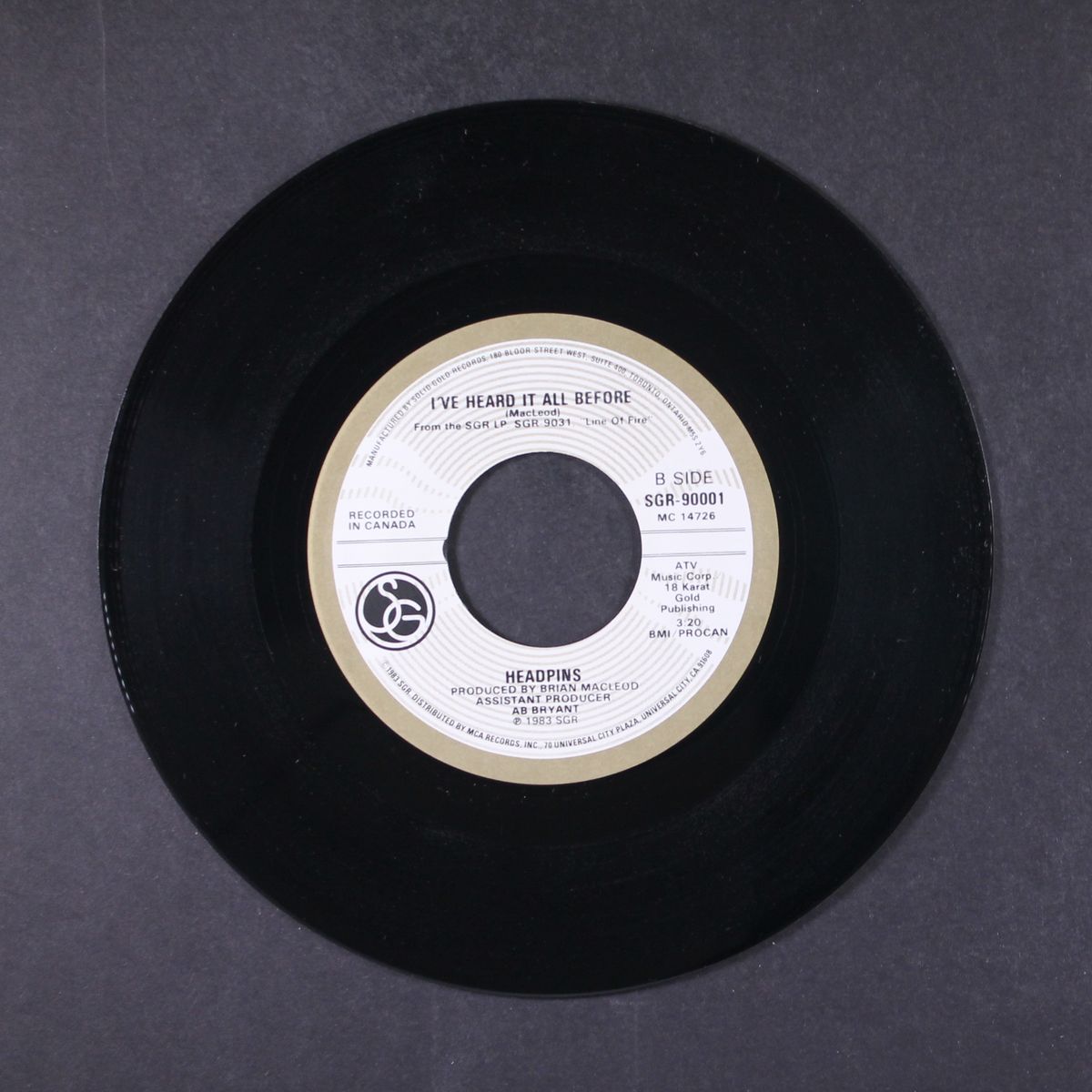 just one more time by HEADPINS