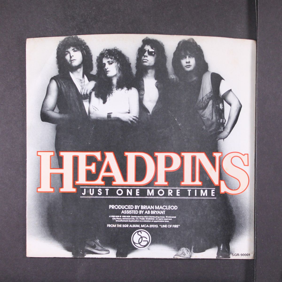 just one more time by HEADPINS