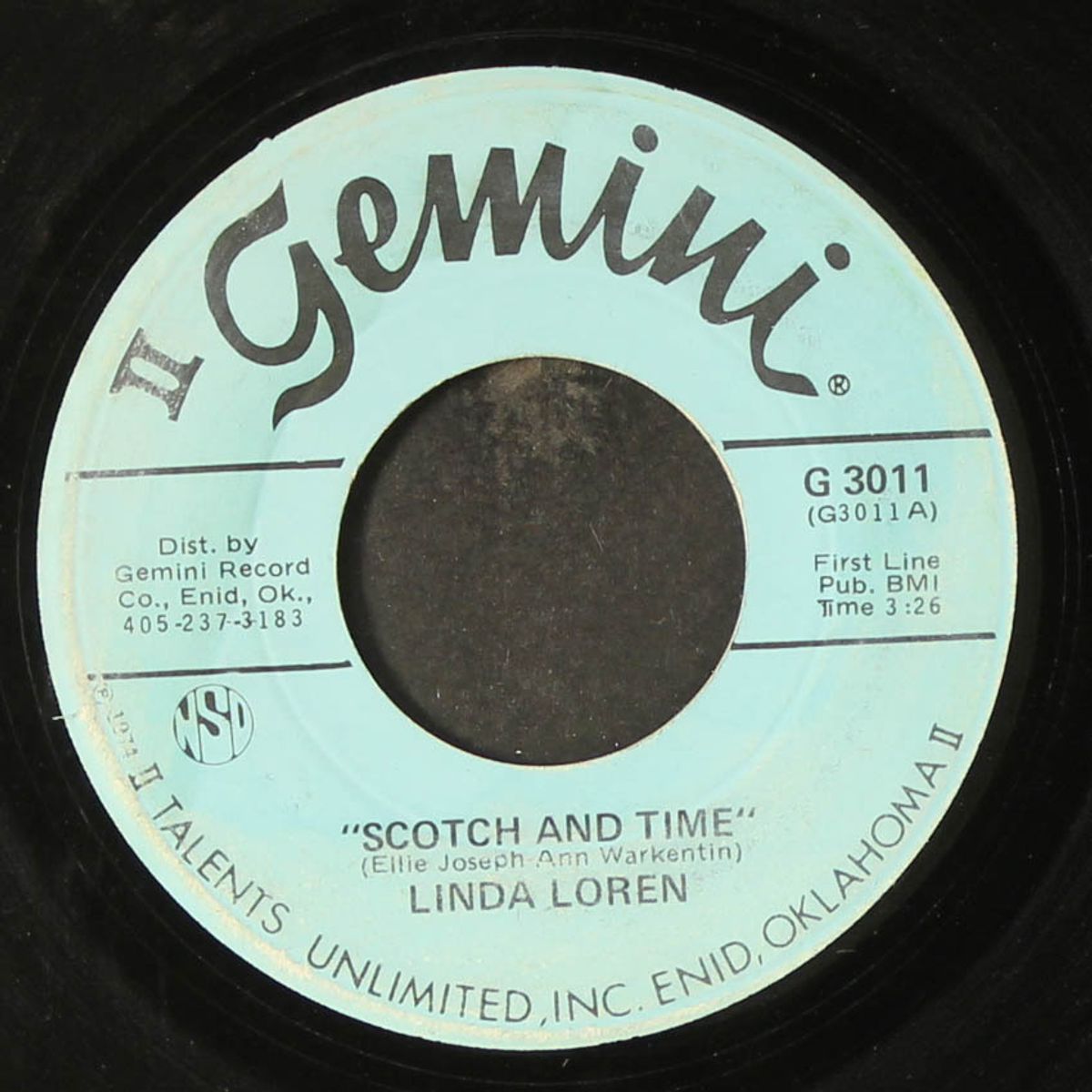 scotch and time / took the time to love today by LINDA LOREN