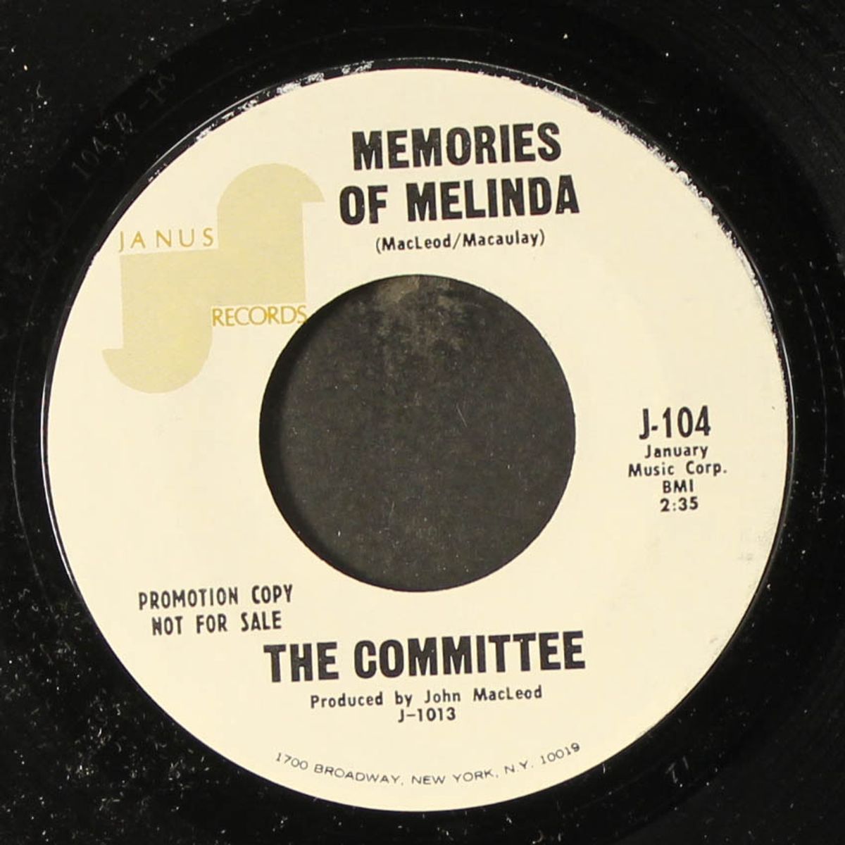 sleep tight honey / memories of melinda by COMMITTEE