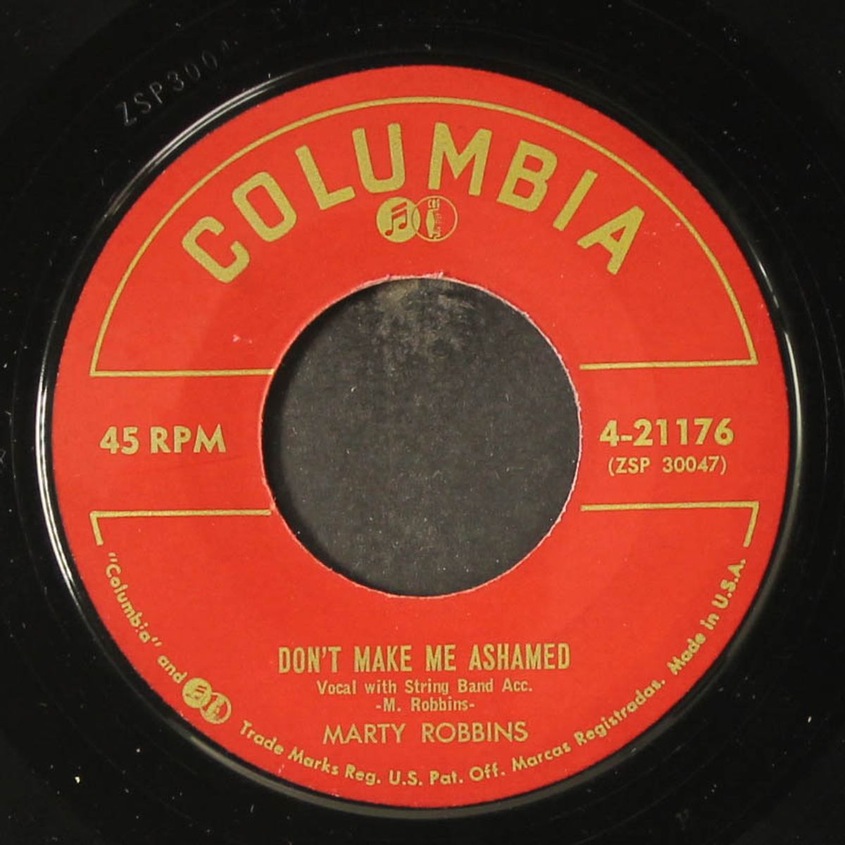 don't make me ashamed / it's a long, long ride by MARTY ROBBINS