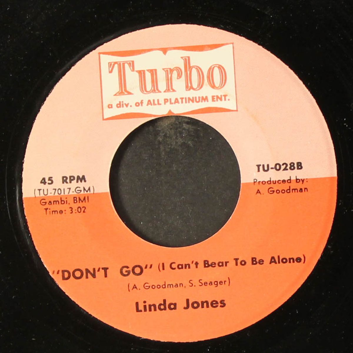 let it be me / don't go by LINDA JONES