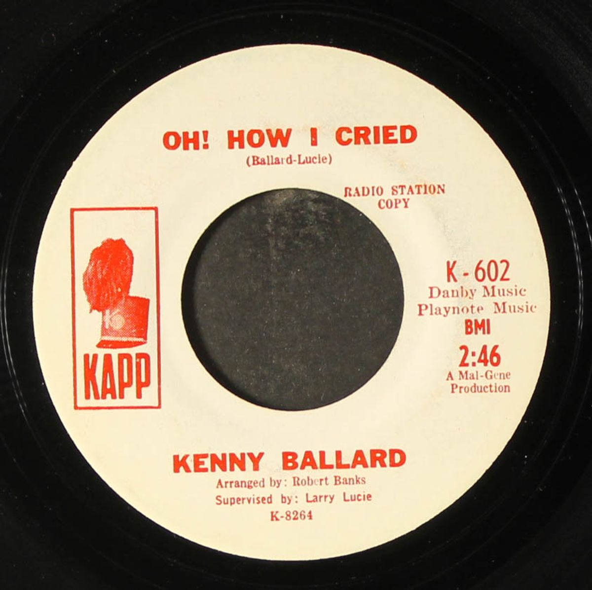 mr. magic / oh! how i cried by KENNY BALLARD