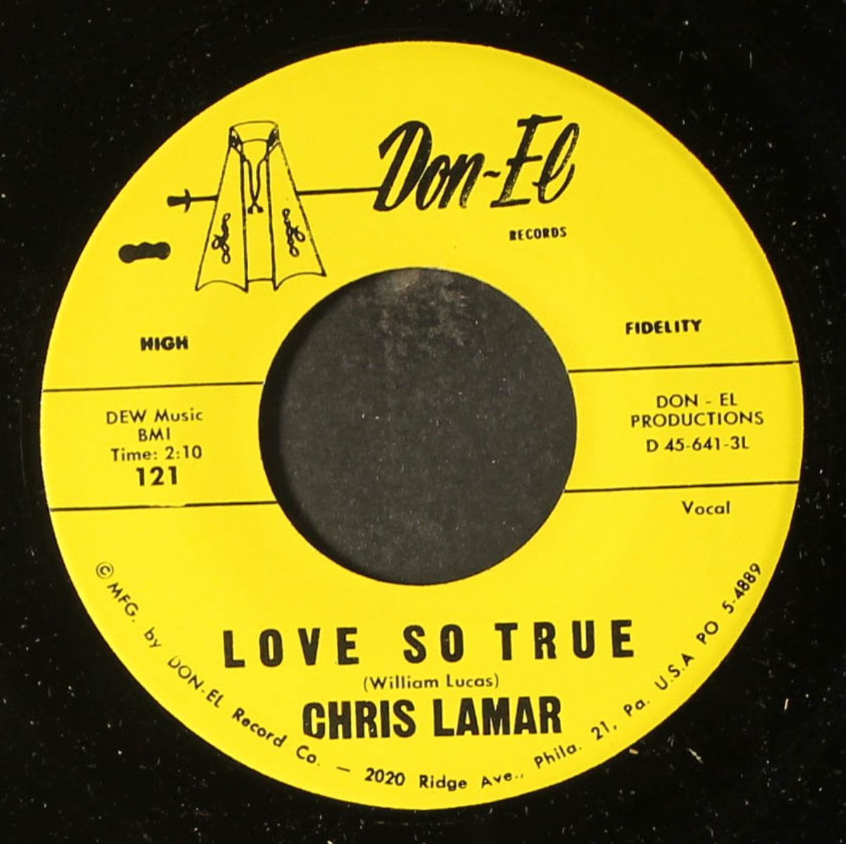 love so true / treat me so good by CHRIS LAMAR & GROUP