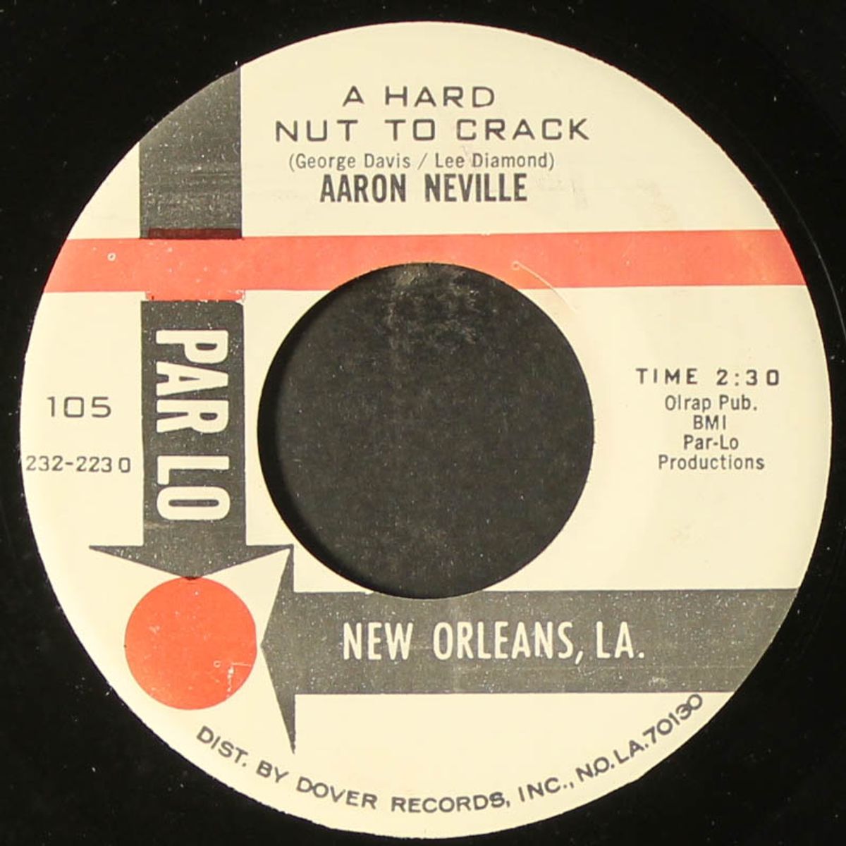 a hard nut to crack / those three words by AARON NEVILLE