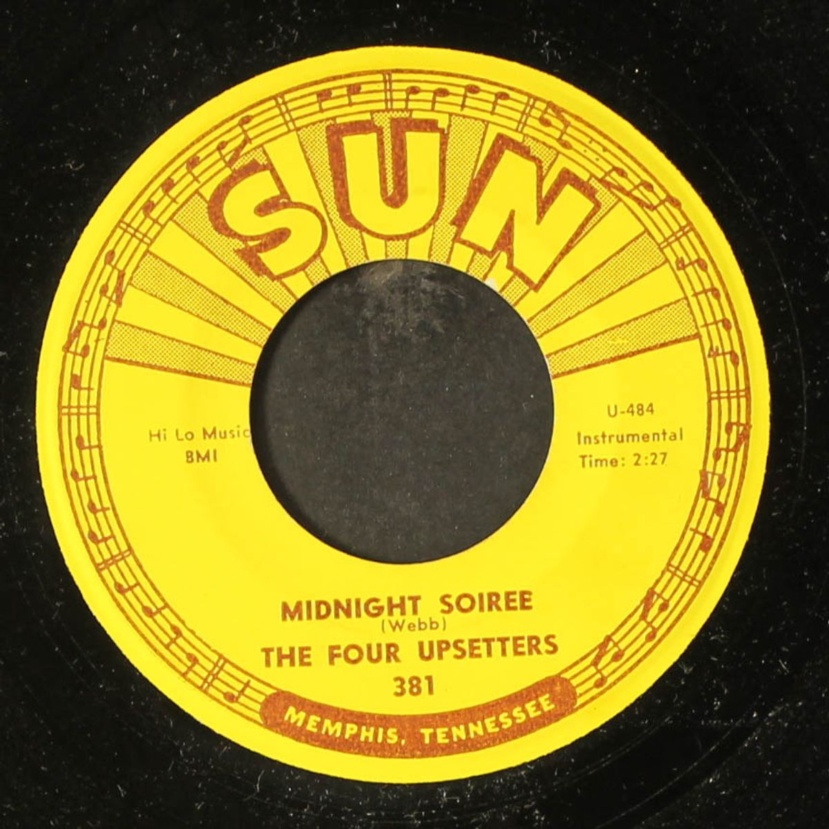 crazy arms / midnight soiree by FOUR UPSETTERS