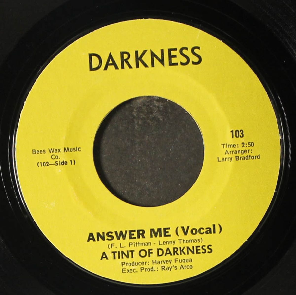 i watched the rain hit your window / answer me by A TINT OF DARKNESS