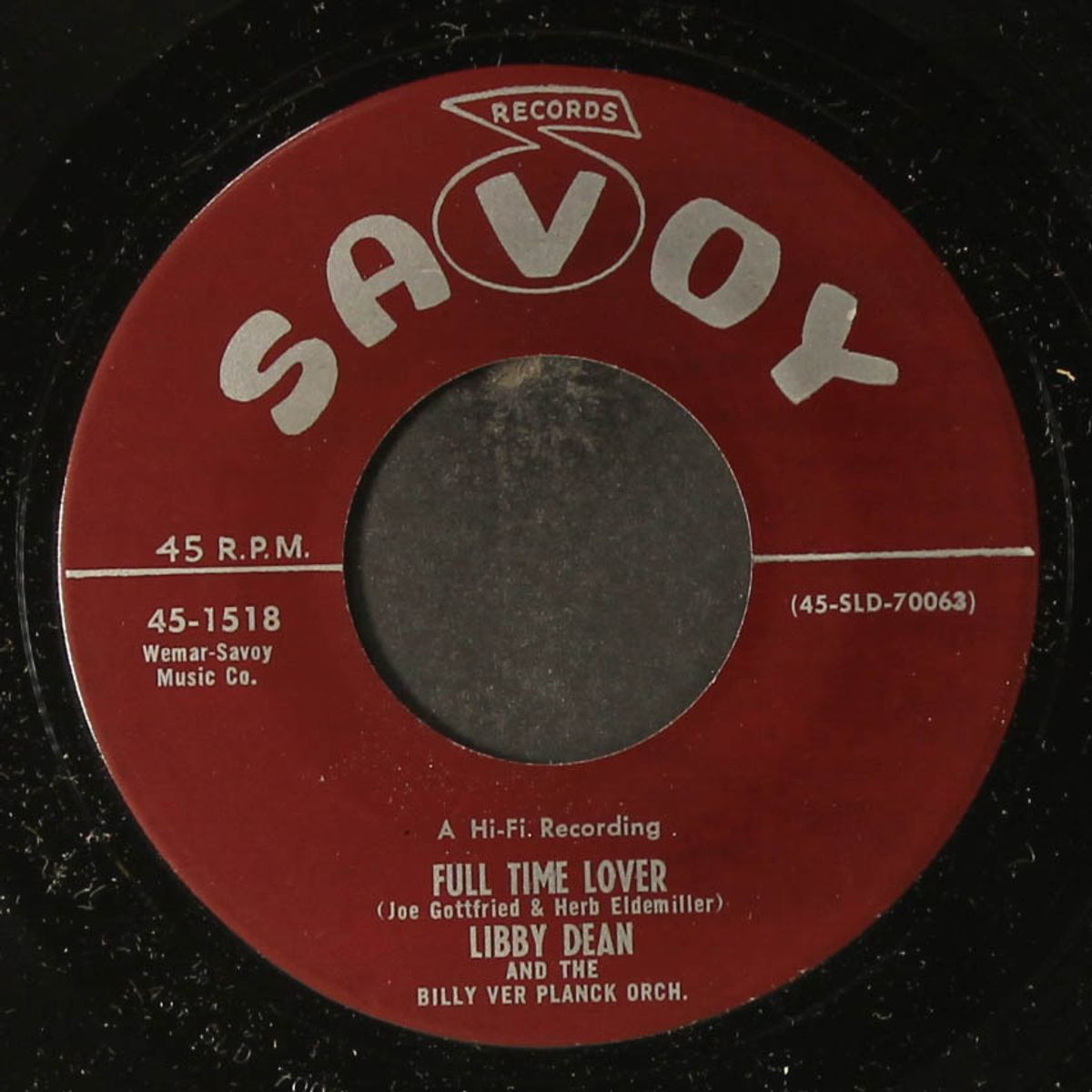 ding dong rock-a-billy wedding / full time lover by LIBBY DEAN