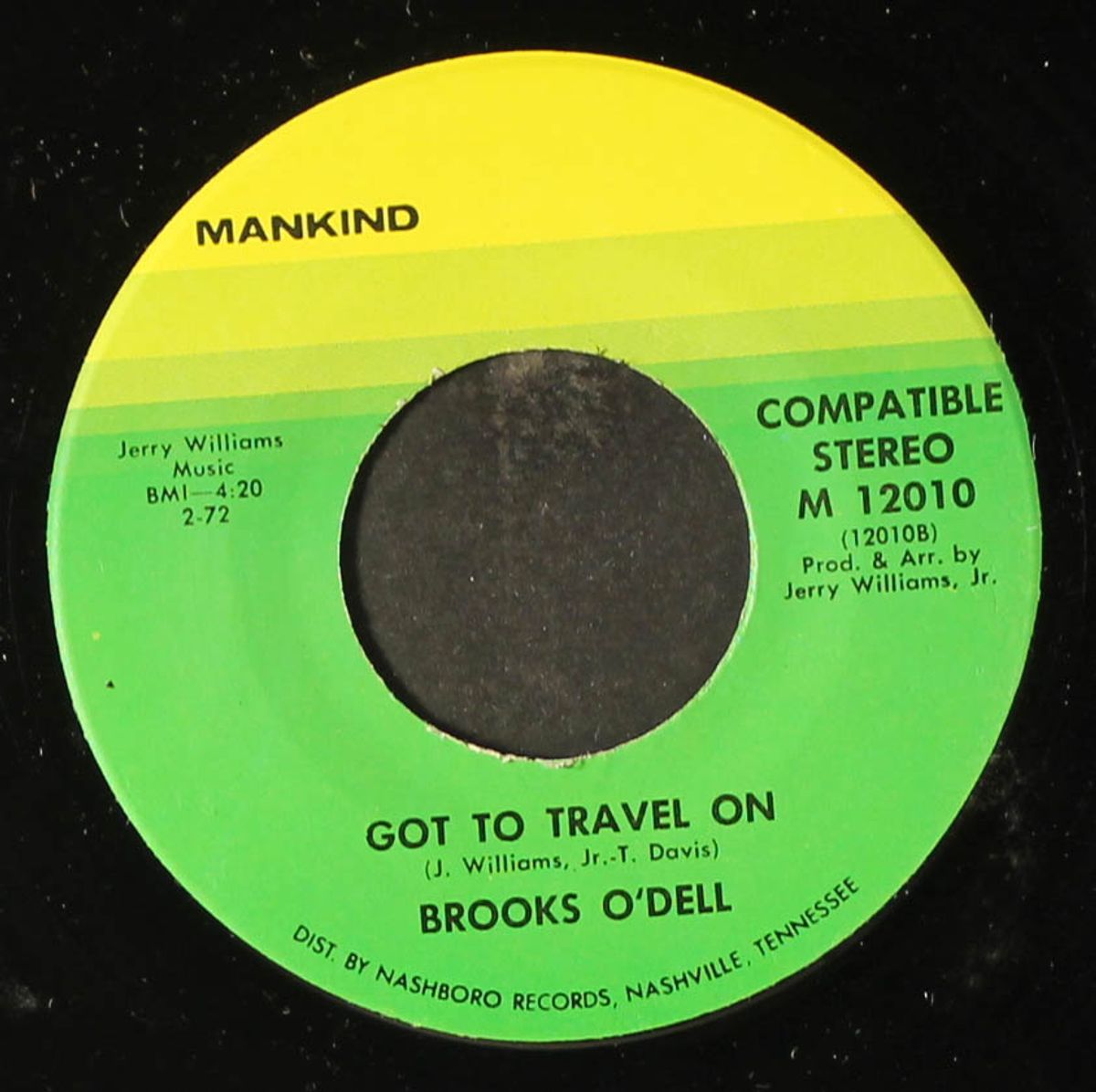 is it real / got to travel on by BROOKS O'DELL