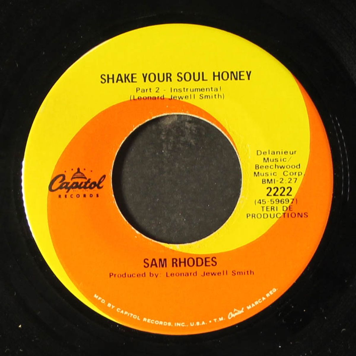 shake your soul honey by SAM RHODES