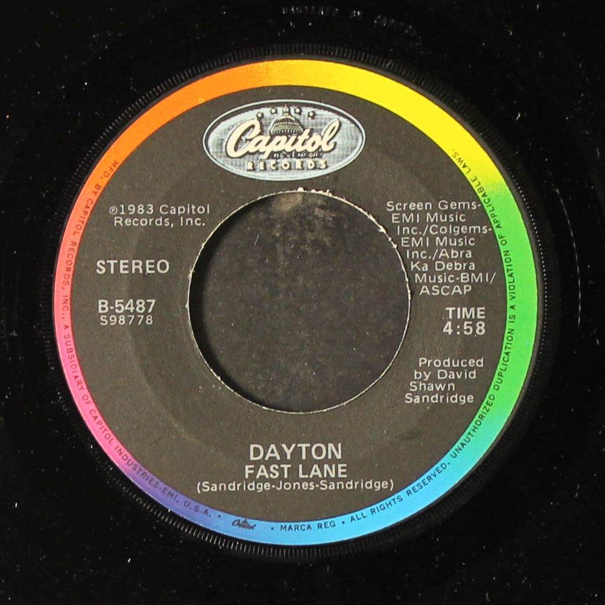 fast lane / this time by DAYTON